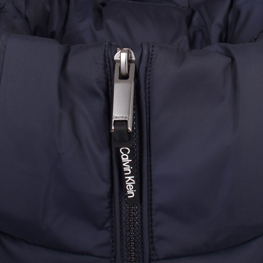 Calvin klein logo padded puffer outlet
